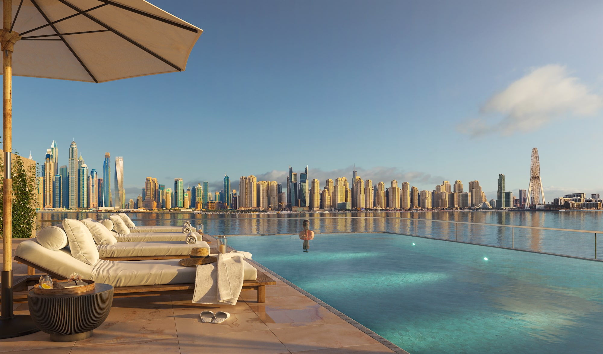 Six Senes Residences The Palm, Dubai - Penthouse Pool-min.jpeg