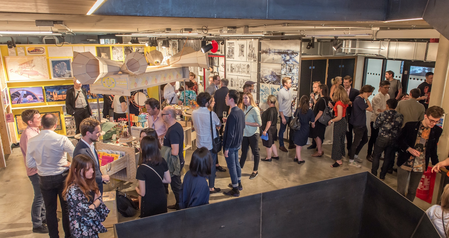 BSBG sponsors and attends The Bartlett Summer Show 2018