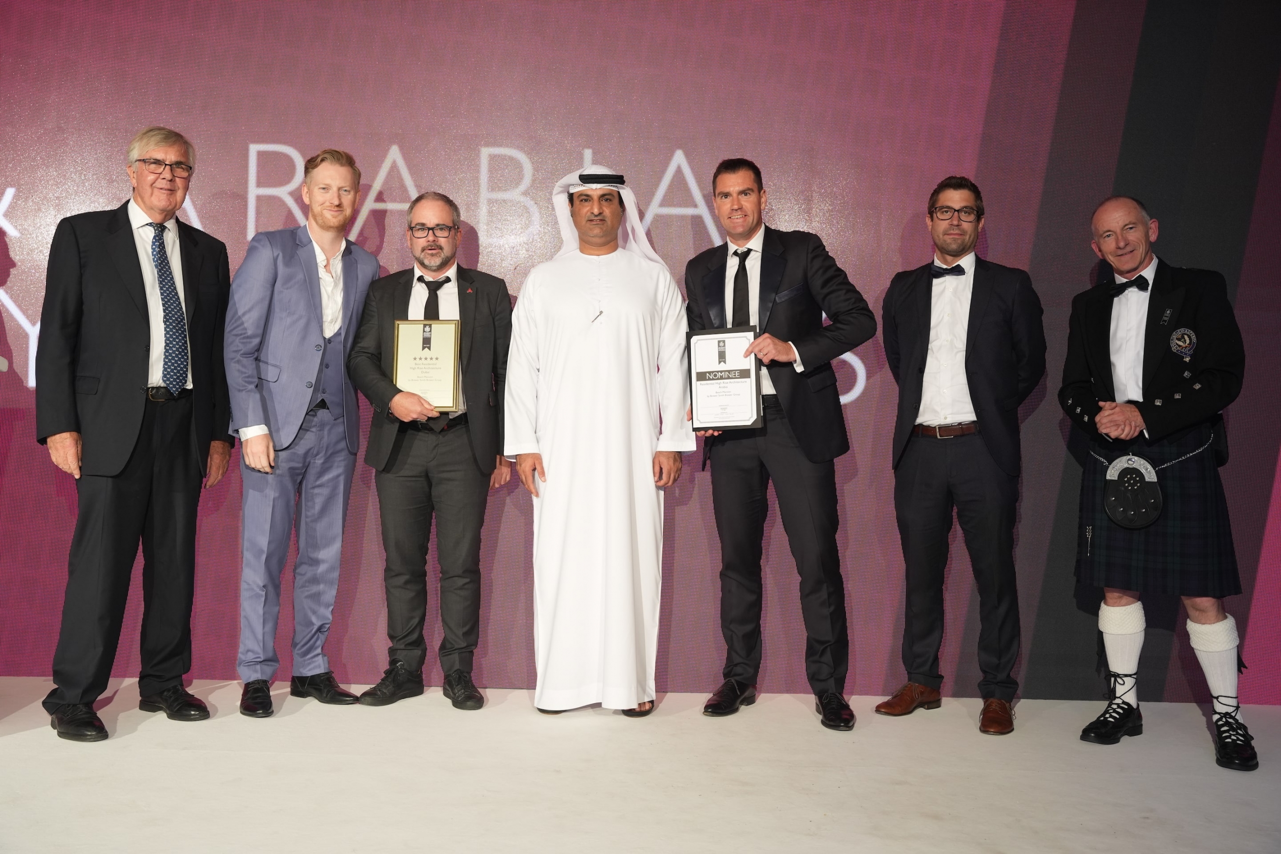 Beach Mansion wins Best Residential High Rise Architecture Award