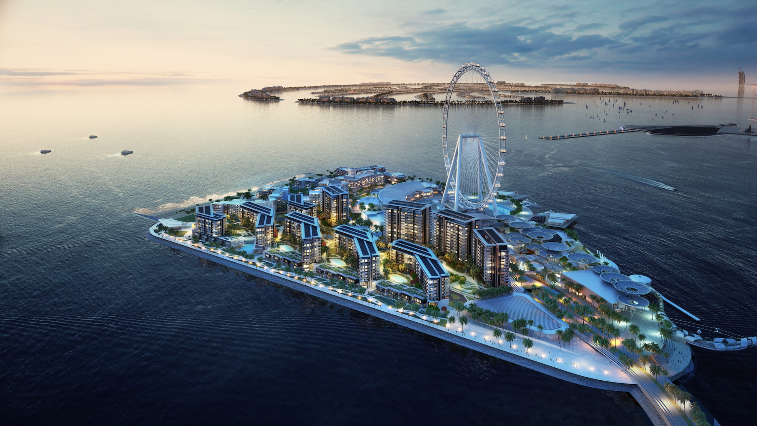 Behind Bluewaters Residences, with Kevin Harper