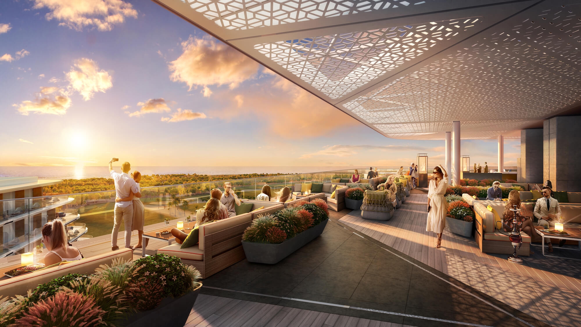 Hotel Design | Formulating a rooftop bar concept