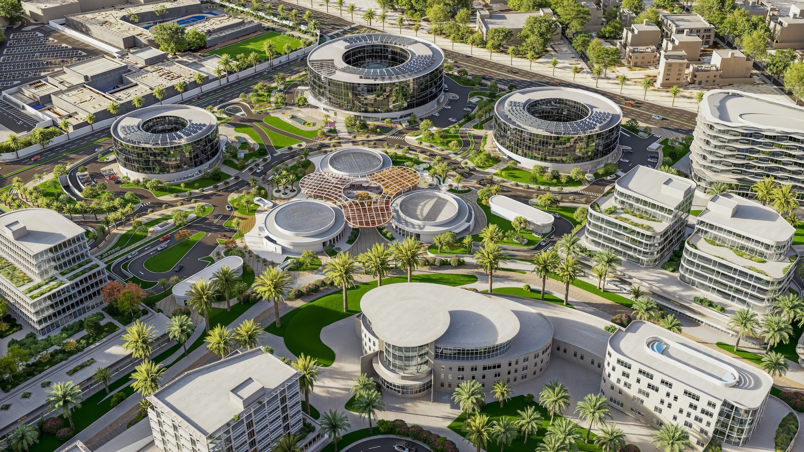 BSBG reveals design of Trio Park, first phase of Digital City Bahrain