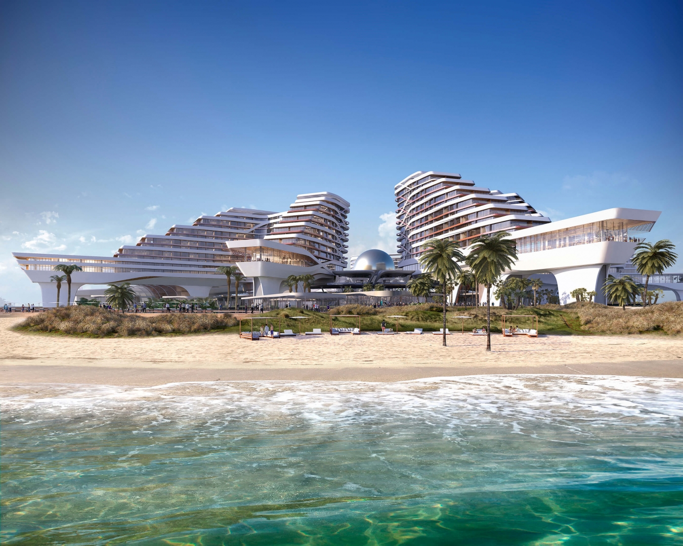 MGM courtyard Architecture Dubai