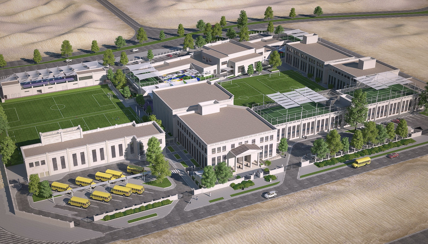 An overview of Foremarke School in Al Barsha